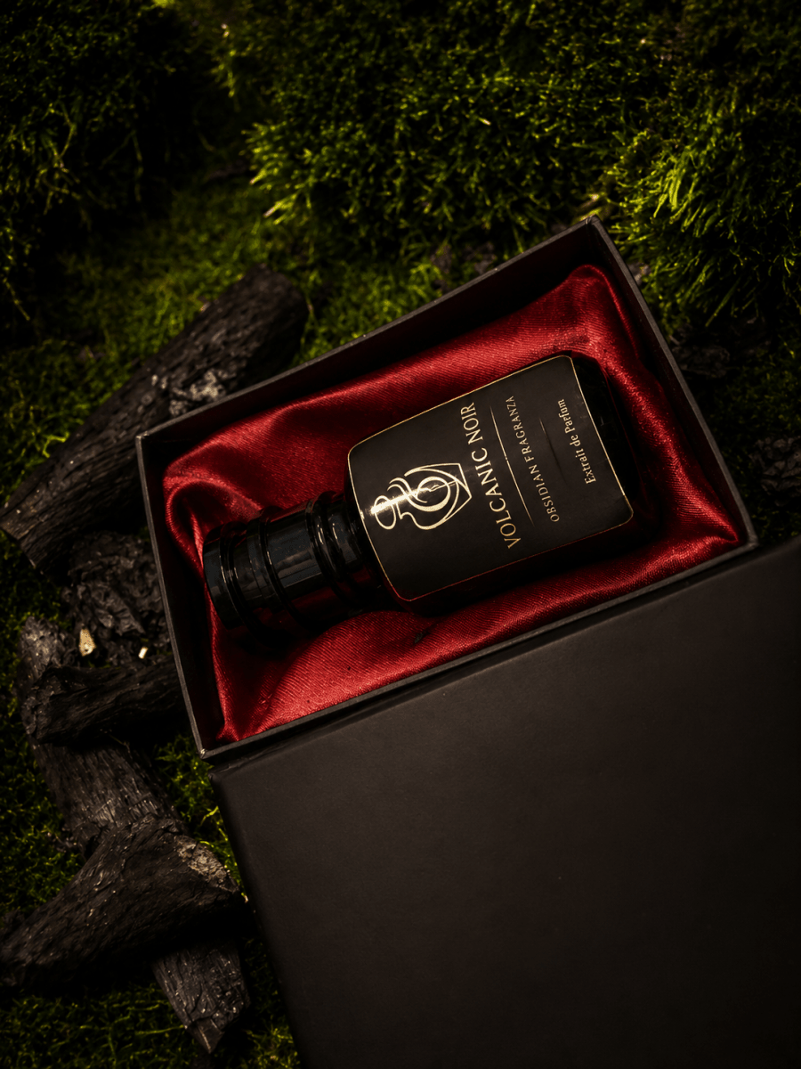 Volcanic Noir Extrait de Parfum for Men | Luxury Long Lasting Men's Perfume 50ml