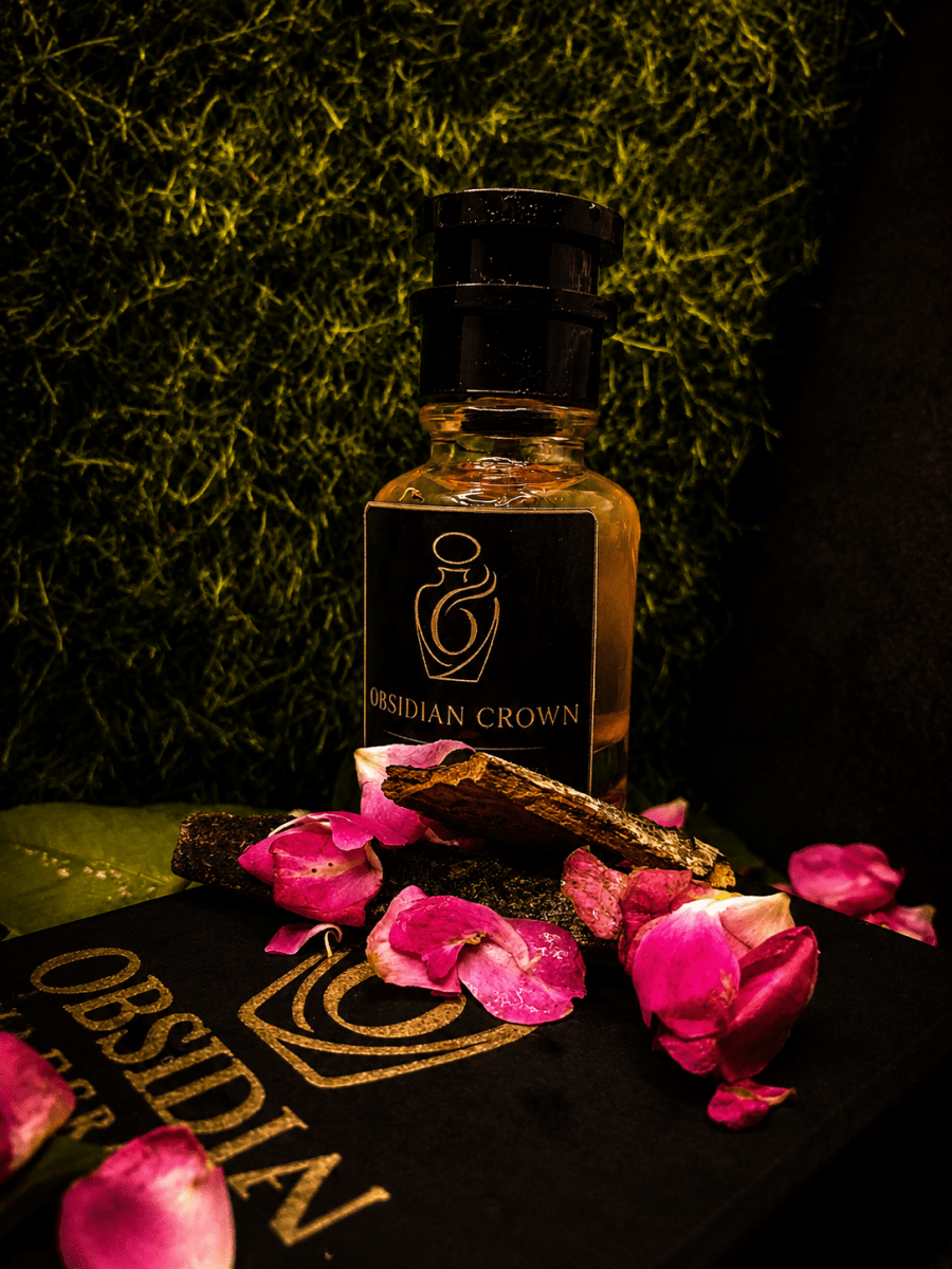 Obsidian Crown Luxury Perfume for Women | Long-Lasting Floral & Woody Extrait de Parfum