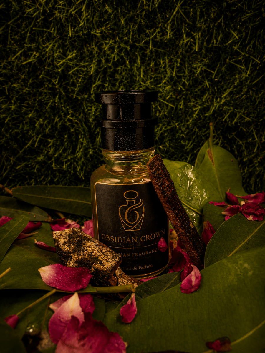 Obsidian Crown Luxury Perfume for Women | Long-Lasting Floral & Woody Extrait de Parfum
