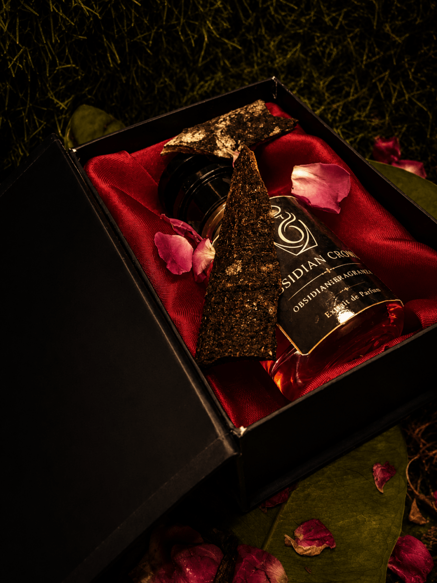 Obsidian Crown Luxury Perfume for Women | Long-Lasting Floral & Woody Extrait de Parfum