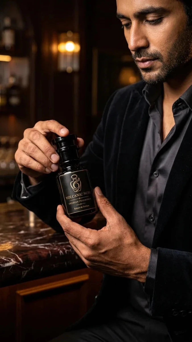 Volcanic Noir Extrait de Parfum for Men 50ml bottle
